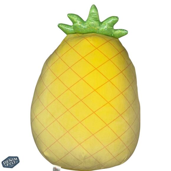 Squishmallow Lulu Pineapple 16” Plush Stuffed Toy Soft Pillow Squishy NEW/NWT!! - Picture 4 of 6